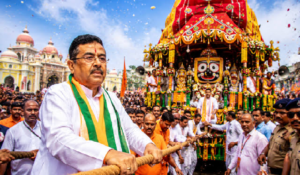 রথের দড়িতে টান দেবেন মুখ্যমন্ত্রী! কলকাতার রাজপথে ইসকনের রথযাত্রায় জনসমু