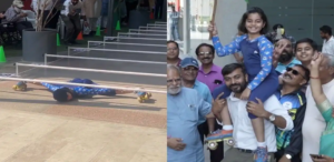 ১৬ সেন্টিমিটার উচ্চতার বাধা! অবিশ্বাস্য লিম্বো স্কেটিং-এ গিনেস ওয়ার্ল্ড রেকর্ড গড়ল ৮ বছরের তক্ষী