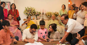 ৬০-এ এসে তৃতীয় বিয়ে আমিরের! গৌরী স্প্র্যাটের সঙ্গে বাঁধা পড়লেন ‘মিস্টার পারফেকশনিস্ট’, দেখুন নবদম্পতির প্রথম ছবি