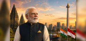 জাকার্তায় মোদীর জয়জয়কার! ইন্দোনেশিয়ার আকাশে ফাইটার জেটের এসকর্ট, রণকৌশলে বড় চমক ভারতের