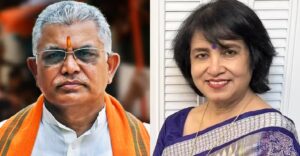 তসলিমা কি এবার স্থায়ীভাবে কলকাতায়? দিলীপ ঘোষের ইঙ্গিতপূর্ণ মন্তব্যে তুঙ্গে রাজনৈতিক জল্পনা