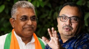 ‘সব তার কেটে গেছে!’ মিছিলে মমতা ও কুণালকে নিয়ে দিলীপ ঘোষের চরম কটাক্ষ