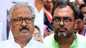 “লটারির টাকা আত্মসাৎ ও হিংসায় উস্কানি”-গ্রেফতার প্রাক্তন বিধায়ক নির্মল ঘোষের ছেলে তীর্থঙ্কর