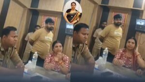 থানায় ঢুকে যুবককে মারধর! বিজেপি নেত্রীর ‘দাদাগিরি’র ভিডিও ভাইরাল, চাপে পুলিশ