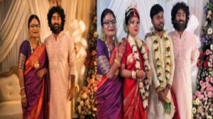 বর-কনে ছাপিয়ে নজর কাড়লেন অরিজিৎ! গোলাপি পাঞ্জাবিতে স্ত্রী কোয়েলকে নিয়ে বিয়েবাড়িতে গায়ক