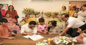 অবশেষে থিতু মিস্টার পারফেক্টশনিস্ট! আমিরের বিয়ের আসরে ভাইরাল সলমনের সেই ‘ভবিষ্যদ্বাণী’
