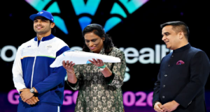 গ্লাসগোতে তিরঙ্গা ওড়ালেন নীরজ-পিটি উষা! ২০৩০ সালের জমকালো শতবর্ষের আসর বসতে চলেছে দেশের মাটিতেই!