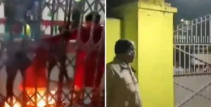 মুক্তমনা ক্যাম্পাসে তাণ্ডব! পুলিশের ব্যারিকেড ভেঙে লোহার গেট চূর্ণ, যাদবপুরকাণ্ডে তোলপাড় রাজ্য রাজনীতি