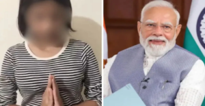মোদীর বিরুদ্ধে আপত্তিকর স্লোগান! কান ধরে ক্ষমা চাইল ১৫ বছরের কিশোরী, ভাইরাল ভিডিওতে কিসের ইঙ্গিত?