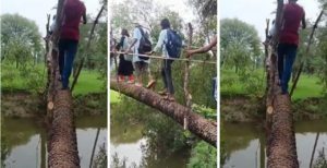 স্বাধীনতার এত বছর পরেও মেলেনি সেতু! প্রতাপগড়ের এই ভাইরাল ছবি কাঁপিয়ে দিল সোশ্যাল মিডিয়া!