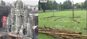 ৭০ ফুটের বৌদ্ধ বিহারের থিম নাকি কমিটি দ্বন্দ্বের বলি দুর্গাপুজো? দেশপ্রিয় পার্কের অন্দরের আসল সত্যিটা জানুন