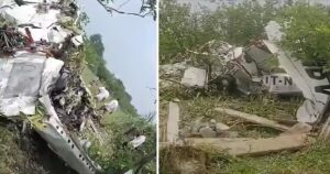 চোখের পলকে সব শেষ! ট্রেলার বিমান ভেঙে মর্মান্তিক মৃত্যু পাইলটের, কানপুরের ভয়াবহ দৃশ্য