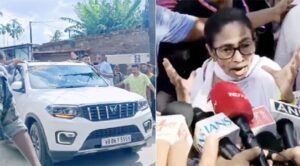 ‘বাংলা লুম্পেনদের হাতে চলে গিয়েছে!’ হালিশহরে মৃত কর্মীর বাড়ি থেকে বেরিয়ে বিস্ফোরক অভিযোগ মমতার!