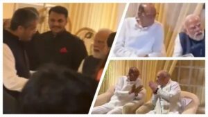 সংসদে তুমুল সংঘাত, আর বাইরে হাসিমুখে খোশগল্প! কোন জাদুতে শারদ পাওয়ারের মেয়ের বিয়েতে মুখোমুখি তাবড় নেতারা?