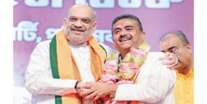 ‘ফোন করলেই কাজের অনুমতি মেলে, চিঠি তো পরে পৌঁছয়!’ মুখ্যমন্ত্রী শুভেন্দু অধিকারীর প্রশংসায় পঞ্চমুখ অমিত শাহ