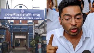 “হোর্ডিং খোলা নিয়ে সংঘাতের জের!”-নির্ধারিত সময়েই থানায় হাজিরা অভিষেক বন্দ্যোপাধ্যায়ের