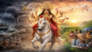 ঘোড়ায় চড়ে দেবী দুর্গার মর্ত্যে আগমন! ২০২৬-এর পুজোয় কোন অশুভ সংকেতের মুখোমুখি হতে চলেছে বাংলা?