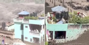 ‘মৃত্যুকে ছুঁয়ে ফিরেছি…’ চোখের সামনে গোটা গ্রাম ভেসে গেলেও অক্ষত সবুজ বাড়িটি নিয়ে কেন তোলপাড় নেটদুনিয়া?