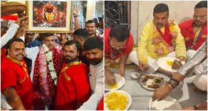 মাছের কালিয়া থেকে পাঁচ ভাজা! কালীঘাট মন্দিরে বসে যা খেললেন শুভেন্দু, জানলে চমকে যাবেন