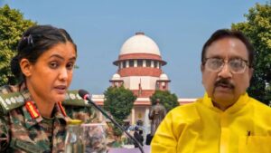 “নাম না নিয়ে কুমন্তব্য”-কর্নেল সোফিয়া কুরেশি কাণ্ডে মন্ত্রীর পাশে দাঁড়াল মধ্যপ্রদেশ সরকার