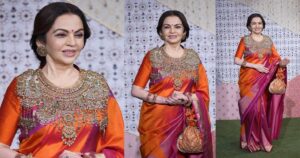 রাজকীয় সাজে তাক লাগালেন নীতা আম্বানি! অ্যান্টিলিয়ার গণপতি পুজোয় তাঁর কোন লুক নিয়ে চলছে চর্চা?