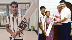 দুর্গাপুরের সাধারণ পরিবারের ছেলে থেকে সোজা টিম ইন্ডিয়ায়! সৌরভ গঙ্গোপাধ্যায়ের থেকে পেলেন স্পেশ্যাল উপহার