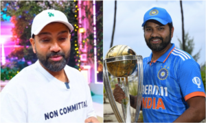 ‘নন-কমিটাল?’ টি-শার্ট পরে কি সরাসরি অজিত আগরকরকেই কটাক্ষ করলেন রোহিত শর্মা? ভাইরাল ভিডিও ঘিরে চরম জল্পনা!