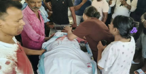 দিনের আলোয় রক্তে ভাসল রাজপথ! একেবারে চোখের পলকে বিজেপি নেতাকে মাথার খুলি উড়িয়ে খুন
