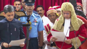 কলকাতা হাইকোর্টে নতুন জমানা! ৪৫তম প্রধান বিচারপতি হিসেবে স্থায়ী দায়িত্ব নিলেন রবীন্দ্র ভি ঘুগে