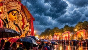 মহাষ্টমীতে কি ভাসবে বাংলা? প্যান্ডেলে বেরোনোর আগে জেনে নিন ওয়েদার আপডেট