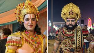 দিনের বেলায় ল্যাপটপ-বই, রাতে রামলীলার মঞ্চে রাম-সীতা-রাবণ! এক অন্যরকম পরিবারের তাক লাগানো গল্প