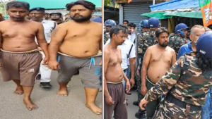 প্রেমে বাধা দিয়ে যুবকের ওপর অত্যাচার! বেহালায় অভিযুক্তদের জামাকাপড় খুলে কোমরে দড়ি বেঁধে ঘোরাল পুলিশ!