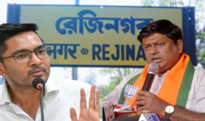 রেজিনগরের ভোট নিয়ে তুলকালাম! সুকান্ত মজুমদার ও অভিষেক বন্দ্যোপাধ্যায়ের দ্বন্দ্বে সরগরম রাজ্য রাজনীতি